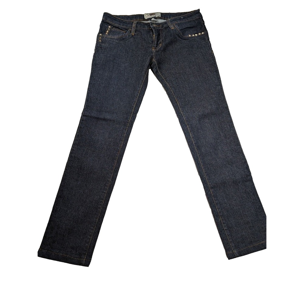 Revolt Jeans Womens Large Punk Jeans REVOLT X-TM AUTHENTIC CLOTHING JEANS 30x26